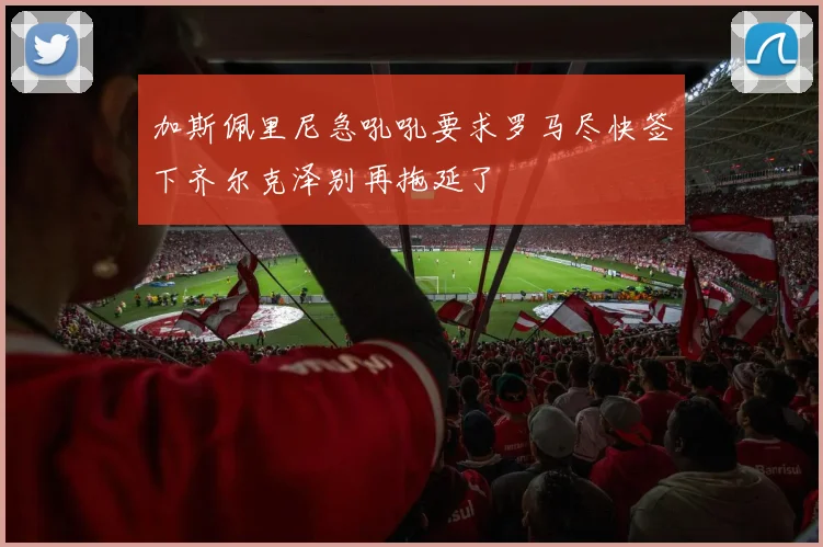 加斯佩里尼急吼吼要求罗马尽快签下齐尔克泽别再拖延了